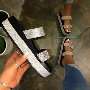 Rhinestone Bling Sparkle Sandals